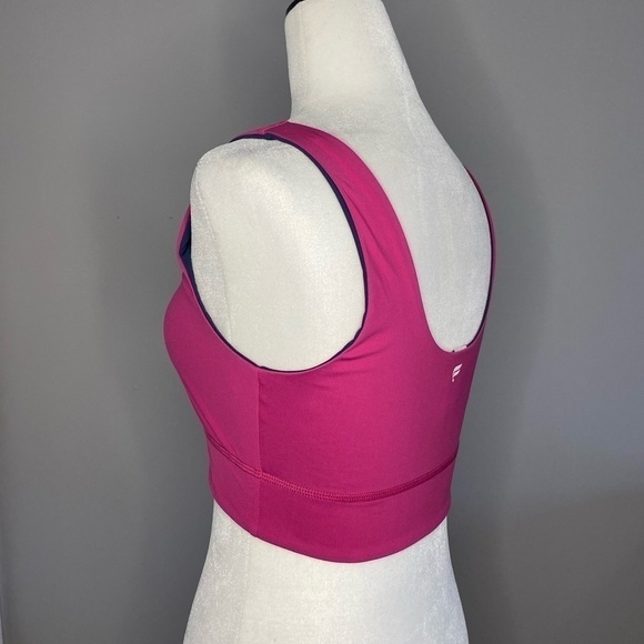 Fabletics Soprts Bra Reversible Pink and Navy Sz S - Picture 10 of 16
